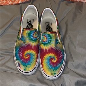 Tye dyed Vans